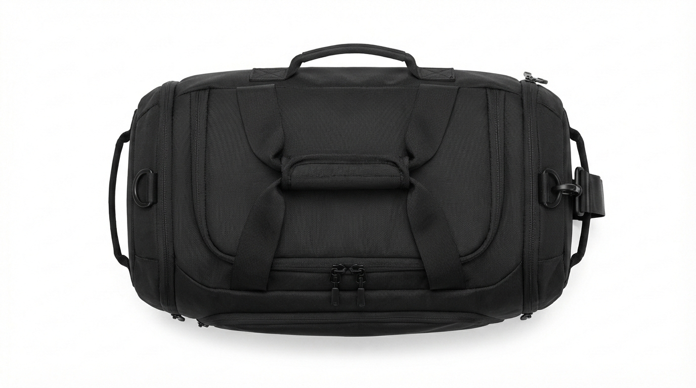 The Wolf All-Weather Travel & Gym Bag – Black