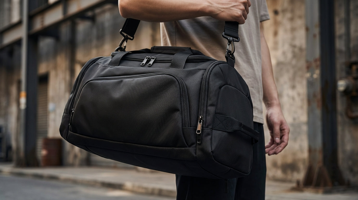 The Wolf All-Weather Travel & Gym Bag – Black